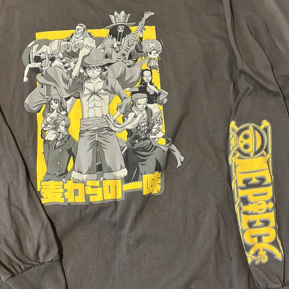 Shirts One Piece Crunchyroll Licensed Ling Sleeve Poshmark